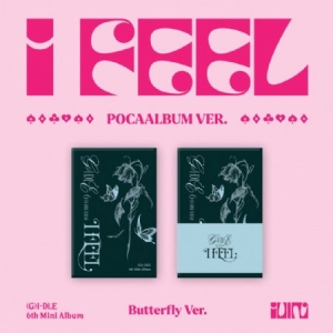 (G)I-DLE - 6th Mini Album (I feel) PocaAlbum Ver. ( i gruppen CD / K-Pop hos Bengans Skivbutik AB (4359440)