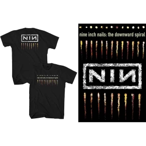 Nine Inch Nails - Downward Spiral Uni Bl T-Shirt i gruppen MERCHANDISE / T-shirt / Pop-Rock hos Bengans Skivbutik AB (4366596r)