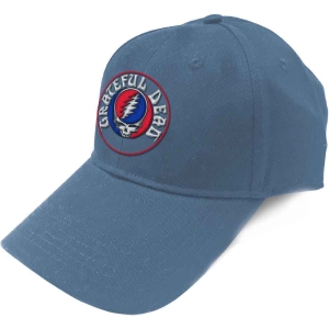 Grateful Dead -  Steal Your Face Logo Denim Baseball C i gruppen MERCHANDISE / Accessoarer / Pop-Rock hos Bengans Skivbutik AB (4366615)