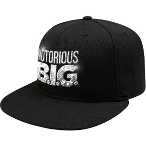 Biggie Smalls - Sonic Silver Logo Bl Snapback C i gruppen MERCHANDISE / Accessoarer / Hip Hop-Rap hos Bengans Skivbutik AB (4366616)