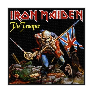 Iron Maiden - The Trooper Retail Packaged Patch i gruppen MERCHANDISE / Merch / Metal hos Bengans Skivbutik AB (4378744)