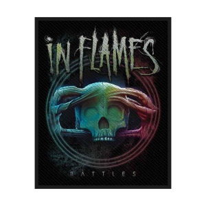 In Flames - Battles Retail Packaged Patch i gruppen MERCHANDISE / Merch / Metal hos Bengans Skivbutik AB (4378749)