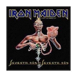 Iron Maiden - Seventh Son Retail Packaged Patch i gruppen MERCHANDISE / Merch / Metal hos Bengans Skivbutik AB (4378753)