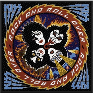 Kiss - Rock N Roll Over Standard Patch i gruppen MERCHANDISE / Merch / Metal hos Bengans Skivbutik AB (4379232)