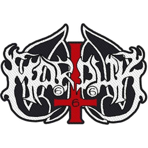 Marduk - Logo Cut Out Standard Patch i gruppen MERCHANDISE / Merch / Metal hos Bengans Skivbutik AB (4379245)