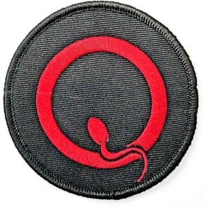 Queens Of The Stone Age - Q Logo Woven Patch i gruppen MERCHANDISE / Accessoarer / Pop-Rock hos Bengans Skivbutik AB (4379908)