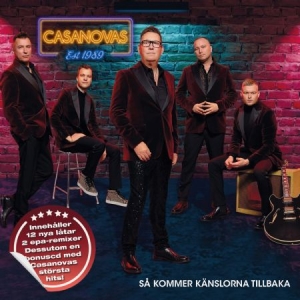 Casanovas - Så Kommer Känslorna Tillbaka (2CD) i gruppen CD / Danseband-Schlager,Svensk Musikkk hos Bengans Skivbutik AB (4384688)