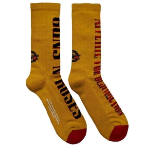 Guns N Roses - Appetite For Destr Yell Socks (Eu 40-45) i gruppen MERCHANDISE / Merch / Metal hos Bengans Skivbutik AB (4395731)