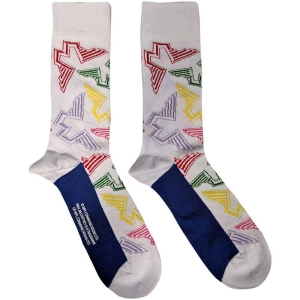 Paul Mccartney - Wings Logos Uni Wht Socks (Eu 40-45) i gruppen MERCHANDISE / Merch / Pop-Rock hos Bengans Skivbutik AB (4395734)