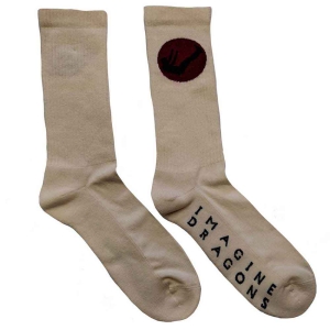 Imagine Dragons - Mercury Uni Natrl Socks (Eu 40-45) i gruppen MERCHANDISE / Merch / Pop-Rock hos Bengans Skivbutik AB (4395739)