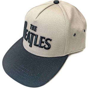 The Beatles - Drop T Logo Sand/Bl Snapback C i gruppen MERCHANDISE / Merch / Pop-Rock hos Bengans Skivbutik AB (4395755)