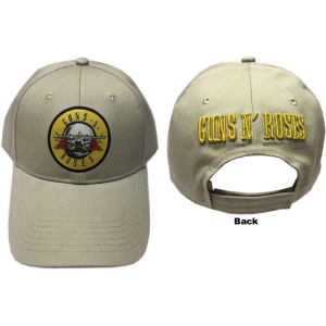 Guns N Roses - Circle Logo Sand Baseball C i gruppen MERCHANDISE / Merch / Metal hos Bengans Skivbutik AB (4395756)