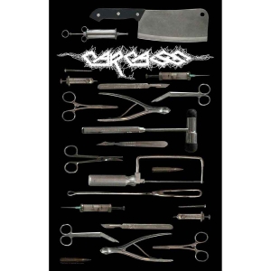 Carcass - Tools Textile Poster i gruppen MERCHANDISE / Merch / Metal hos Bengans Skivbutik AB (4398188)