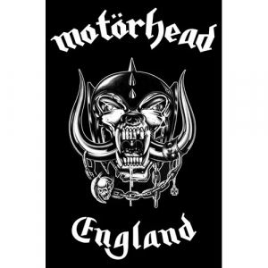 Motorhead - England Textile Poster i gruppen MERCHANDISE / Merch / Metal hos Bengans Skivbutik AB (4398190)