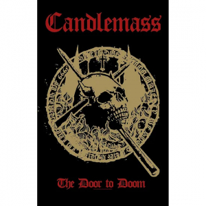 Candlemass - The Door To Doom Textile Poster i gruppen MERCHANDISE / Merch / Metal hos Bengans Skivbutik AB (4398196)