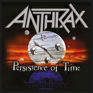 Anthrax - Persistence Of Time Standard Patch i gruppen MERCHANDISE / Merch / Metal hos Bengans Skivbutik AB (4398199)