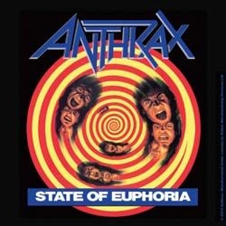 Anthrax - State Of Euphoria Individual Coaster i gruppen MERCHANDISE / Merch / Metal hos Bengans Skivbutik AB (4400343)