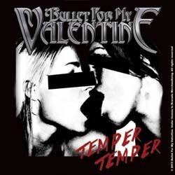 Bullet For My Valentine - Temper Temper Individual Cork Coaster i gruppen MERCHANDISE / Merch / Metal hos Bengans Skivbutik AB (4400352)