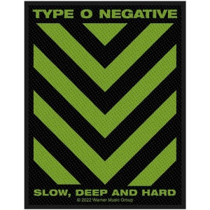 Type O Negative - Slow, Deep & Hard Standard Patch i gruppen MERCHANDISE / Merch / Metal hos Bengans Skivbutik AB (4400372)