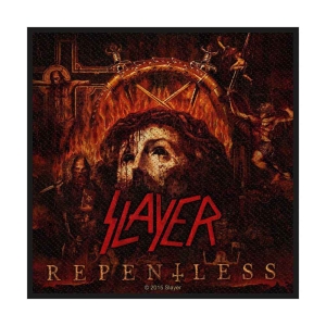 Slayer - Repentless Standard Patch i gruppen MERCHANDISE / Merch / Metal hos Bengans Skivbutik AB (4400376)