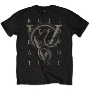 Bullet For My Valentine - Unisex T-Shirt: V for Venom (Medium) i gruppen Merchandise hos Bengans Skivbutik AB (4400435)