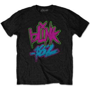 Blink-182 Unisex T-Shirt: Neon Logo (Small) i gruppen Minishops / Blink-182 hos Bengans Skivbutik AB (4400459)