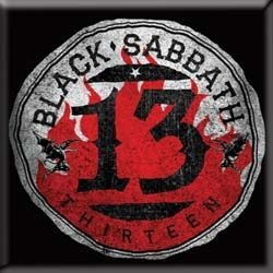 Black Sabbath - Fridge Magnet: 13 i gruppen MK Export CDON Merch hos Bengans Skivbutik AB (4400469)