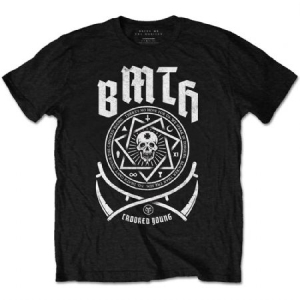 Bring Me The Horizon - Unisex T-Shirt: Crooked (Small) i gruppen CDON - Exporterade Artiklar_Manuellt / T-shirts_CDON_Exporterade hos Bengans Skivbutik AB (4400472)