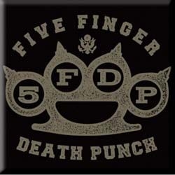 Five Finger Death Punch - Fridge Magnet: Brass Knuckle i gruppen MK Export CDON Merch hos Bengans Skivbutik AB (4400474)