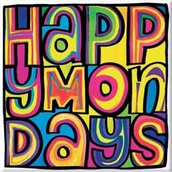 Happy Mondays - Fridge Magnet: Dayglo Logo i gruppen MK Export CDON Merch hos Bengans Skivbutik AB (4400478)