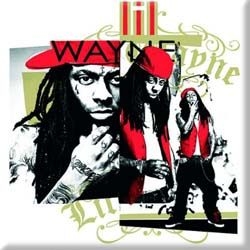 Lil Wayne - Fridge Magnet: Red Cap Montage i gruppen MK Export CDON Merch hos Bengans Skivbutik AB (4400484)