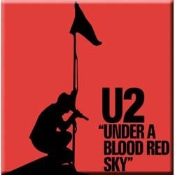 U2 - Fridge Magnet: Under a Blood Red Sky i gruppen MK Export CDON Merch hos Bengans Skivbutik AB (4400492)