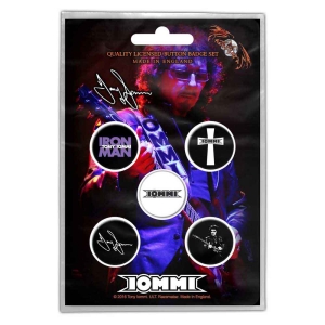 Tony Iommi - Iommi Button Badge Pack i gruppen MERCHANDISE / Merch / Metal hos Bengans Skivbutik AB (4400506)