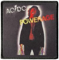 Ac/Dc - Patch Powerage (8,1 X 6,4 Cm) i gruppen MERCH / Minsishops-merch / Ac/Dc hos Bengans Skivbutik AB (4400551)