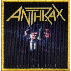 Anthrax - Among The Living Printed Patch i gruppen MERCHANDISE / Merch / Metal hos Bengans Skivbutik AB (4400567)