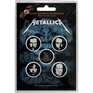 Metallica - Wherever I May Roam Button Badge i gruppen MERCHANDISE / Merch / Metal hos Bengans Skivbutik AB (4400576)