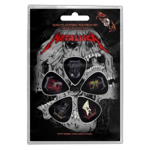 Metallica - Guitars Plectrum Pack i gruppen MERCHANDISE / Merch / Metal hos Bengans Skivbutik AB (4400611)