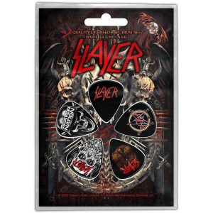 Slayer - Demonic Plectrum Pack i gruppen MERCHANDISE / Merch / Metal hos Bengans Skivbutik AB (4400619)