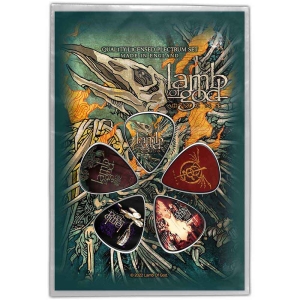 Lamb Of God - Omens Plectrum Pack i gruppen MERCHANDISE / Merch / Metal hos Bengans Skivbutik AB (4400632)