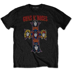 Guns N' Roses - Unisex T-Shirt: Vintage Cross (XX-Large) i gruppen -Start Merch hos Bengans Skivbutik AB (4400646)