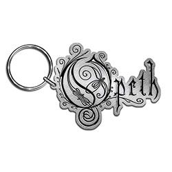 Opeth - Keychain: Logo (Die-Cast Relief) i gruppen MERCHANDISE / Merch / Metal hos Bengans Skivbutik AB (4400791)