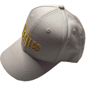 The Beatles - Gold Drop T Logo Grey Baseball C i gruppen MERCHANDISE / Merch / Pop-Rock hos Bengans Skivbutik AB (4400873)