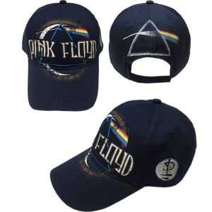 Pink Floyd - Dsotm Album Distress Navy Baseball C i gruppen MERCHANDISE / Merch / Pop-Rock hos Bengans Skivbutik AB (4400907)