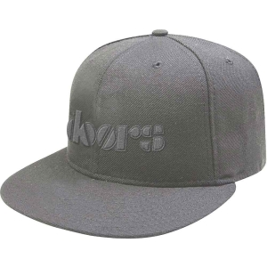 The Doors - Logo Grey Snapback C i gruppen MERCHANDISE / Merch / Pop-Rock hos Bengans Skivbutik AB (4400920)