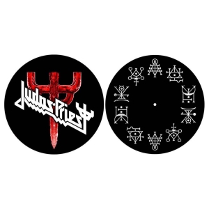 Judas Priest - Firepower Slipmat Pair i gruppen MERCHANDISE / Merch / Metal hos Bengans Skivbutik AB (4400944)