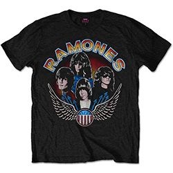 Ramones - Unisex T-Shirt: Vintage Wings Photo (XX-Large) i gruppen -Start Jan R4 hos Bengans Skivbutik AB (4401007)