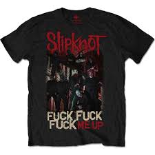 Slipknot - Unisex T-Shirt: Fuck Me Up (XX-Large) i gruppen -Start Jan R4 hos Bengans Skivbutik AB (4401049)