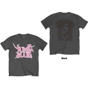 Yungblud - Unisex T-Shirt: DEADHAPPY Pink (Back Print) (Medium) i gruppen CDON - Exporterade Artiklar_Manuellt / T-shirts_CDON_Exporterade hos Bengans Skivbutik AB (4401110)