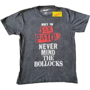 The Sex Pistols - Unisex T-Shirt: NMTB Distressed (Wash Collection) (X-Large) i gruppen Minishops / Sex Pistols hos Bengans Skivbutik AB (4401222)