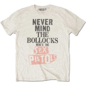 The Sex Pistols - Unisex T-Shirt: Bollocks Distressed (Large) i gruppen Minishops / Sex Pistols hos Bengans Skivbutik AB (4401229)